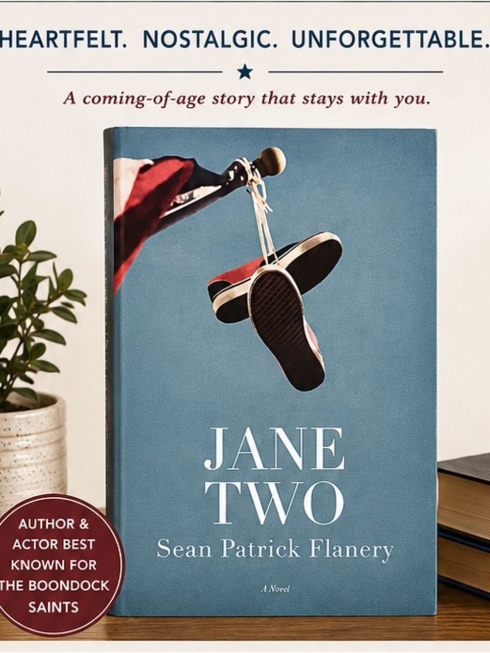 Jane Two by Sean Patrick Flanery Hardcover Novel The Boondock Saints -Debut Nove
